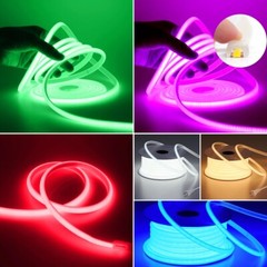 110V 480Leds/m Waterproof COB LED Neon Strip Lights for In/Outdoor Building Room