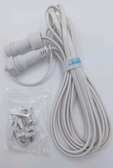 Eternity Light Extension White Cord, 10ft, Not for Standalone Use, Enbrighten ✅