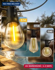 50ft-Solar-Powered-Lights-Outdoor-Waterproof-String Lights-Outside-Patio-Yard-Ga