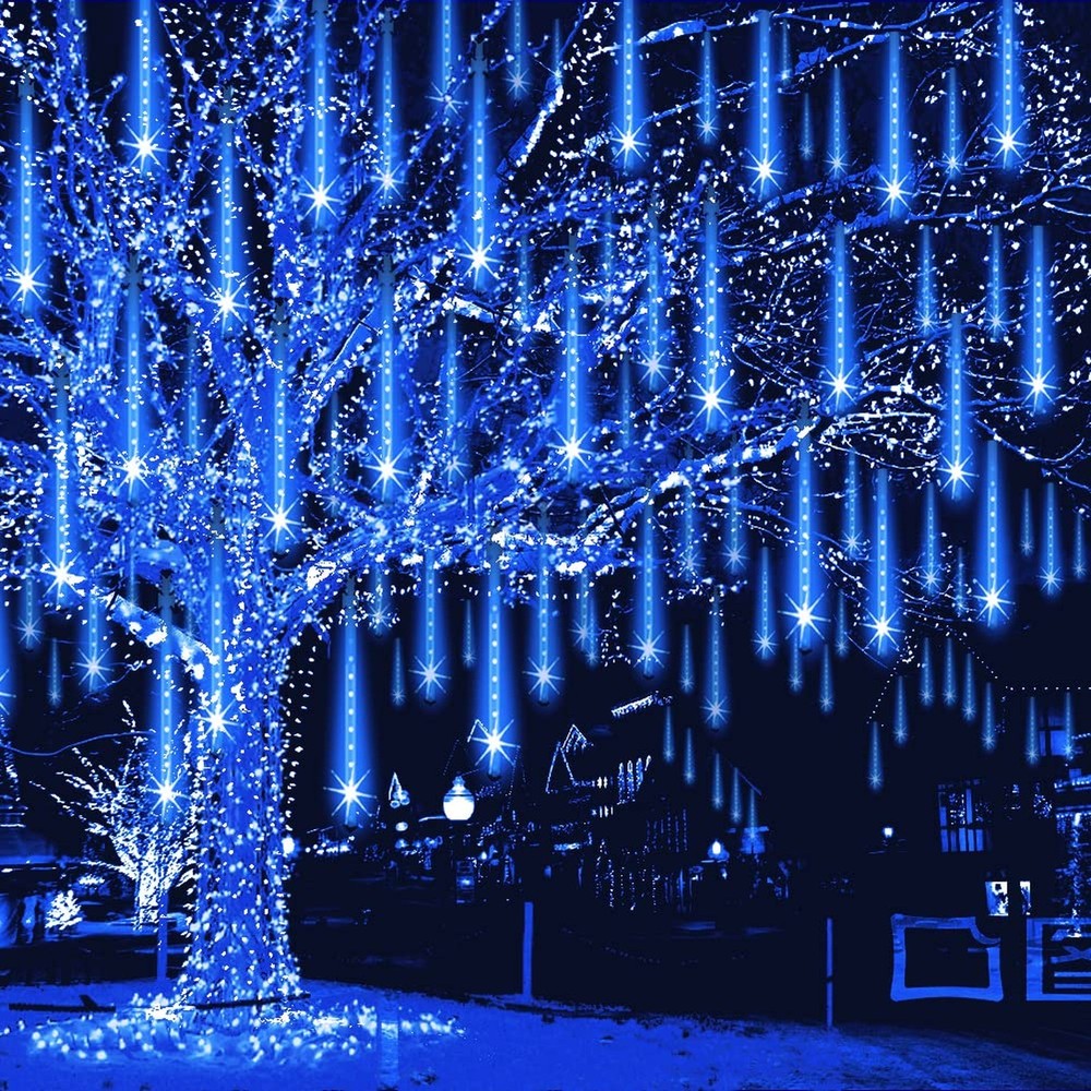 Meteor Shower Lights Outdoor Christmas Lights UL Certified Falling Rain Drop …