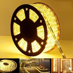150ft LED Rope Lights Outdoor, 1080 LED Connectable and Flexible Tube Lights …