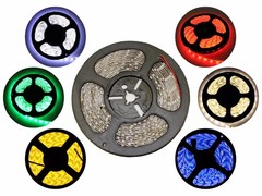 USA Bright 12V 5M 16.4ft 3528 5050 5630 RGB SMD 300 LED Flexible Strip light