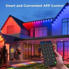 Govee 100ft RGBICW White Permanent Outdoor Lights Elite with 72 LED Lights