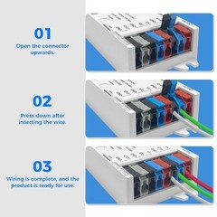 WiFi Ethernet LED Controller with I2S Mic, 20A Fuse, Energy Saving Relay, Works