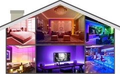 16-65FT Flexible 3528 RGB LED Strip Light Remote Fairy Lights Room TV Party Bar