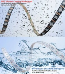 1m 2m 3m 4m 5m WS2812B WS2812 Led Strip Individually Addressable Smart RGB DC 5V