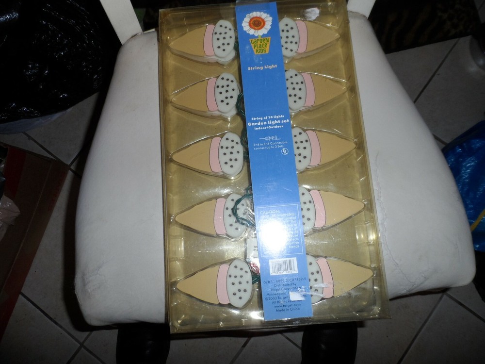 Garden Place Kids string of 10 ice cream cone garden lights