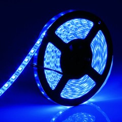 Waterproof 5M Blue LED Strip Light 300 LEDs Dimmable Flexible for Home & Outdoor