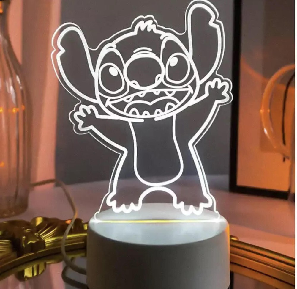 Lilo & stitch 3D LED lamp ✅