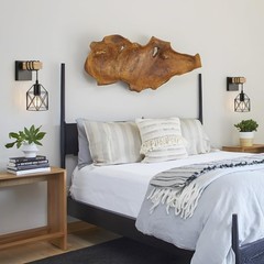 Plug in Wall Sconces Set of Two, Black Farmhouse Bathroom Wall Lamp