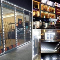 10-200ft 5730 SMD 3 LED Module Light Waterproof Storefront Advertising Sign Lamp