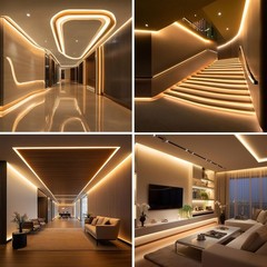 98.4FT 48V COB LED Strip Super Bright 480leds/m Flexible Tape Cabinet Home Light