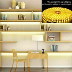 110V LED Strip Light 5050 SMD Waterproof IP67 Home Outdoor Lighting Rope+US Plug