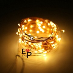 50-100 LEDs Battery Operated Mini LED Copper Wire String Fairy Lights W/ Remote