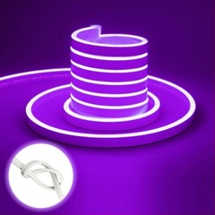 50/100/150/330ft Flex LED Neon Rope Light Strip Party Home Bar Decor Light 110V