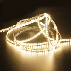10m 33ft 12V 24V SMD 2835 Flexible Light Strip 180LEDs/m 120leds Warm Cool White