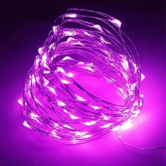 2-10m 20/50/100 LED Battery Micro Rice Wire Copper Fairy String Lights Party