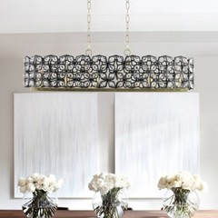 Modern Champagne Gold Oval Crystal ceiling chandelier Luxury Home Decor Light