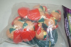 Ooga Thanksgiving Party String Lights Plastic Turkey Covers Holiday Decorations