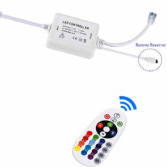 AC 110V 220V RGB 5050 LED Strip Light Flexible Waterproof LED Rope Light 10M 15M