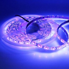 5M 5050 300 LED Strip Waterproof UV Purple Ultraviolet Flexible Fish Black Light