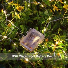 Battery Operated 50 LED Fairy String Lights with Remote – Elegant Indoor/Outdoor