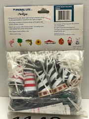 Vintage Lighthouse Blow Mold String Light Set Fun Lights Primal Lite Artline 02′