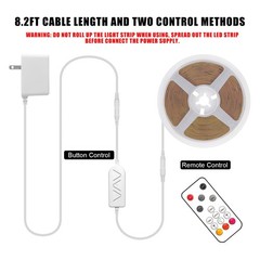 32.8 Ft Pink COB LED Strip Lights RF Remote Dimmable Bright Adhesive Indoor
