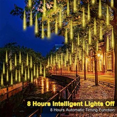 16 inch 16 Tubes Meteor Shower Rain Tree String Lights Garden Party Xmas Outdoor