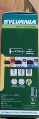 Stock Lot 30 SYLVANIA Energy Saving Bulb E27 11W/52W Warm 3 Tubes
