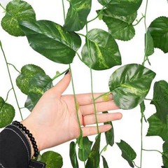 LED Ivy Vine Garland String Lights Artificial Hanging Green Leaves Wall Decor