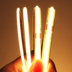 3mm 5mm 8mm COB LED Strip Light Tape Light 24V 384LEDs/m RA90 for Bedroom Indoor