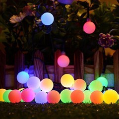 LED Solar String Lights Outdoor Garden Yard Decor Lamp Waterproof Fairy Light