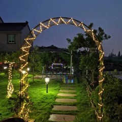 Solar Rope Lights Outdoor Waterproof LED 33ft 100LEd For Garden Yard Fence Parts