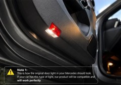 Mercedes-Benz Door Light Car LED 4Pcs Projector Ghost Shadow Lamp