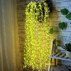 2M 20LED Willow Curtain String Lights Battery Copper Wire Home Decoration