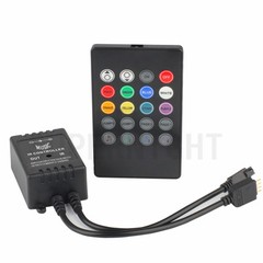 16.4ft 5050 RGB Strip Light Flexible 300LED Flexible Remote Control Power Supply