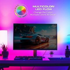 Monster 25 Ft. IR Remote Controlled RGB-IC LED Indoor Light Strip