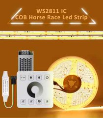 COB Running Water Flowing LED Strip Lights WS2811 24V Horse Race Sequential LED