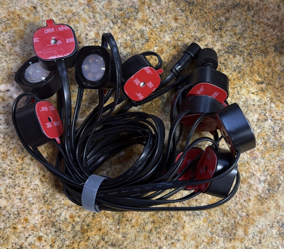 Govee Permanent Outdoor Lights PRO Black 16 Ft Section 10 lights H706C ADD ON