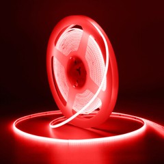 Ultra Thin COB LED Strip Lights DC 12V 2.7mm Width Flexible 480LEDs/m Tape Light