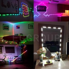 Super Bright IP65 Waterproof 5050 SMD 3 LED Module Light Sign Strip Lamp DC 12V