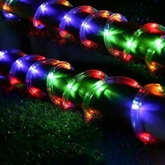 USB LED String Lights PVC Tube Rope LED Fairy Light Outdoor For DIY Party Decor