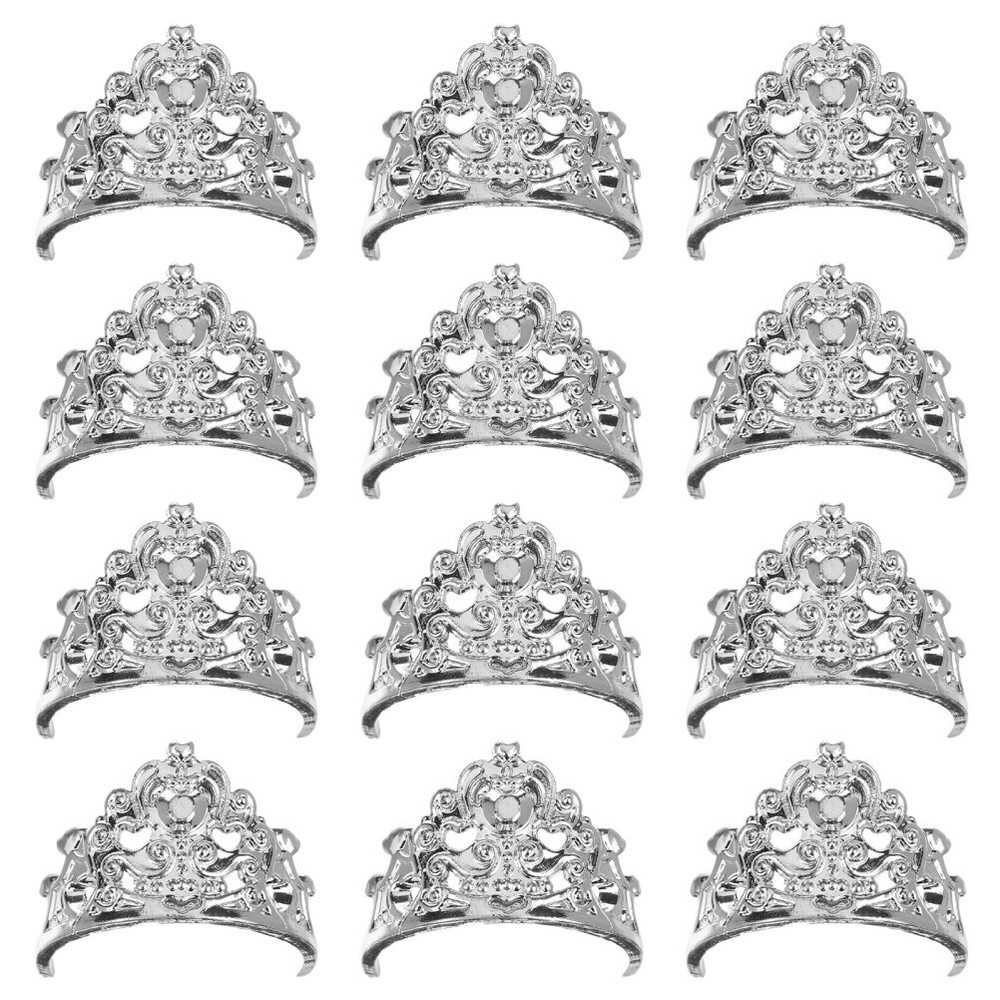 20Pcs Doll Crowns Crown Hair Accessories Baby Dolls Headwear Decor