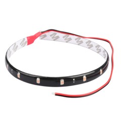 6PCS 12V 12″ 1FT 15SMD Flexible LED Strip Light Waterproof For Car Truck Boat US