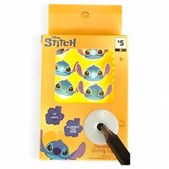 Disney Stitch Decorative String Lights LED Room Decor 4.27 ft New