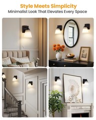 Neporal Carryglow Battery Operated Wall Sconce Peel And Stick No Drill Wall