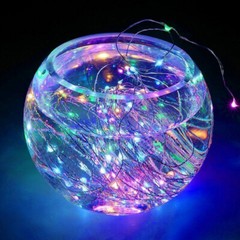 LED Battery Operated Waterproof Lights String Copper Wire Energy Saving 2M RK815