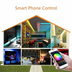 5M/20M WIFI RGB LED Strip waterproof 5050 SMD Diode Tape light remote power Kit