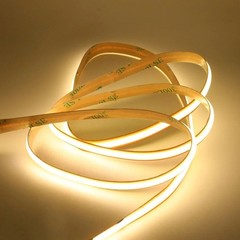 16FT COB Free Cut LED Strip Light 528leds/m 8mm 12V 24V Flexible Tape DIY Design